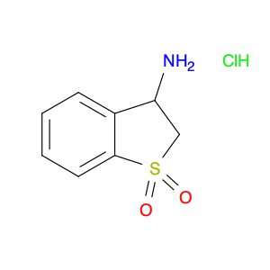 2,3-Dihydro-benzo[b]thiophen-3-amine 1,1-dioxide hydrochloride