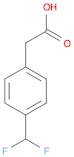 2-[4-(Difluoromethyl)phenyl]acetic Acid