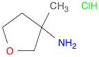 3-methyloxolan-3-amine hydrochloride