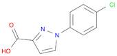 1-(4-Chlorophenyl)-1H-pyrazole-3-carboxylic acid