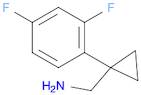 [1-(2,4-difluorophenyl)cyclopropyl]methanamine