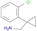 (1-(2-Chlorophenyl)cyclopropyl)methanamine