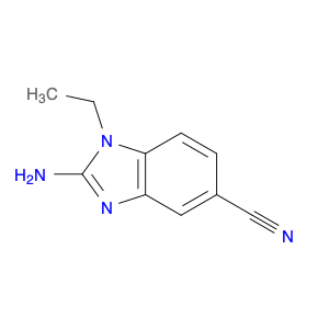 2-amino-1-ethyl-1H-1,3-benzodiazole-5-carbonitrile