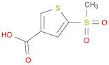 5-methanesulfonylthiophene-3-carboxylic Acid