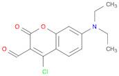 4-chloro-7-(diethylamino)-2-oxo-2H-chromene-3-carbaldehyde