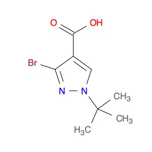 3-bromo-1-tert-butyl-1H-pyrazole-4-carboxylic acid