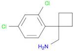 [1-(2,4-Dichlorophenyl)cyclobutyl]methanamine