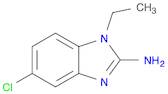 5-chloro-1-ethyl-1H-1,3-benzodiazol-2-amine