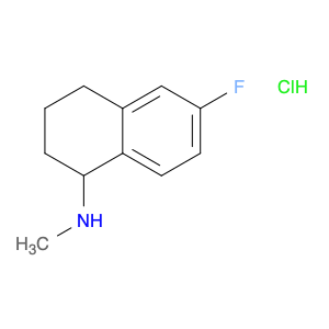 6-fluoro-N-methyl-1,2,3,4-tetrahydronaphthalen-1-amine hydrochloride