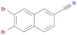 6,7-dibromonaphthalene-2-carbonitrile