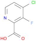 4-chloro-3-fluoropyridine-2-carboxylic acid