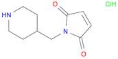 1-(Piperidin-4-ylmethyl)-2,5-dihydro-1H-pyrrole-2,5-dione hydrochloride