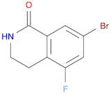 7-​Bromo-​5-​fluoro-​1,​2,​3,​4-​tetrahydroisoquinoli​n-​1-​one