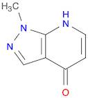 1-methyl-1H,4H,7H-pyrazolo[3,4-b]pyridin-4-one