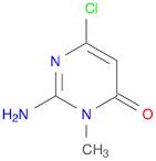 2-amino-6-chloro-3-methyl-3,4-dihydropyrimidin-4-one