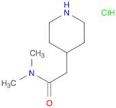 N,N-dimethyl-2-(piperidin-4-yl)acetamide hydrochloride