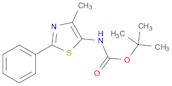 tert-butyl N-(4-methyl-2-phenyl-1,3-thiazol-5-yl)carbamate