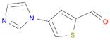 4-(1H-imidazol-1-yl)thiophene-2-carbaldehyde