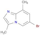 6-bromo-3,8-dimethylimidazo[1,2-a]pyridine