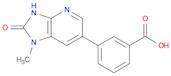 3-{1-Methyl-2-oxo-1H,2H,3H-imidazo[4,5-b]pyridin-6-yl}benzoic Acid