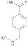 4-[(methylamino)methyl]benzamide