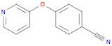 4-(3-pyridyloxy)benzonitrile