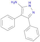 1H-Pyrazol-3-amine, 4,5-diphenyl-