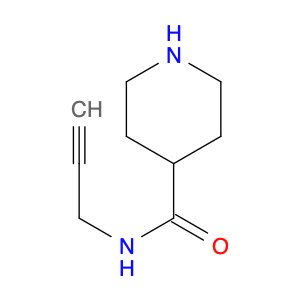 N-2-Propyn-1-yl-4-piperidinecarboxamide