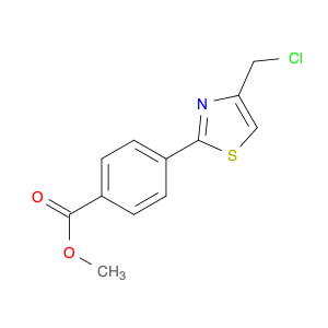 methyl 4-[4-(chloromethyl)-1,3-thiazol-2-yl]benzoate