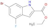 Ethyl 6-bromo-4-fluoro-1H-indole-2-carboxylate