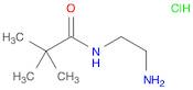 N-(2-aminoethyl)-2,2-dimethylpropanamide hydrochloride