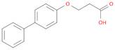 3-(4-Phenylphenoxy)propanoic Acid