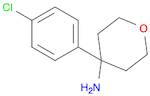 4-(4-chlorophenyl)oxan-4-amine