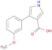 4-(3-Methoxyphenyl)-1H-pyrrole-3-carboxylic Acid