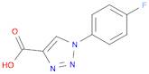 1-(4-Fluorophenyl)-1H-1,2,3-triazole-4-carboxylic acid