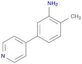 2-methyl-5-(pyridin-4-yl)aniline