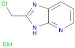 2-(chloromethyl)-3H-imidazo[4,5-b]pyridine hydrochloride