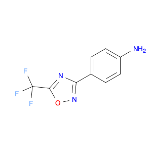 4-[5-(Trifluoromethyl)-1,2,4-oxadiazol-3-yl]aniline