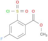 Methyl 2-(Chlorosulfonyl)-4-fluorobenzoate