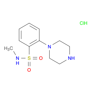 N-methyl-2-(piperazin-1-yl)benzene-1-sulfonamide hydrochloride