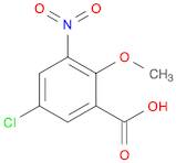 5-chloro-2-methoxy-3-nitrobenzoic acid