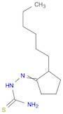 [(2-Hexylcyclopentylidene)amino]thiourea