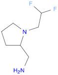 [1-(2,2-Difluoroethyl)pyrrolidin-2-yl]methanamine