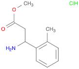 methyl 3-amino-3-(2-methylphenyl)propanoate hydrochloride