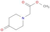 methyl 2-(4-oxopiperidin-1-yl)acetate