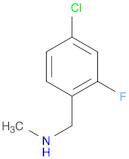 [(4-Chloro-2-fluorophenyl)methyl](methyl)amine