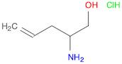 2-Aminopent-4-en-1-ol hydrochloride