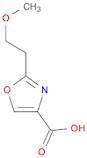 2-(2-methoxyethyl)-1,3-oxazole-4-carboxylic acid