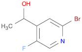 1-(2-Bromo-5-fluoropyridin-4-yl)ethan-1-ol