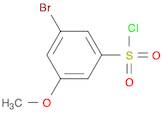 3-bromo-5-methoxybenzene-1-sulfonyl chloride